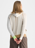Zaket & Plover Zaket & Plover - Plaited Zip-Up Hoodie - Toffee available at The Good Life Boutique
