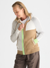 Zaket & Plover Zaket & Plover - Plaited Zip-Up Hoodie - Toffee available at The Good Life Boutique