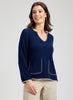 Zaket & Plover - Pocket Aline Sweater - Navy