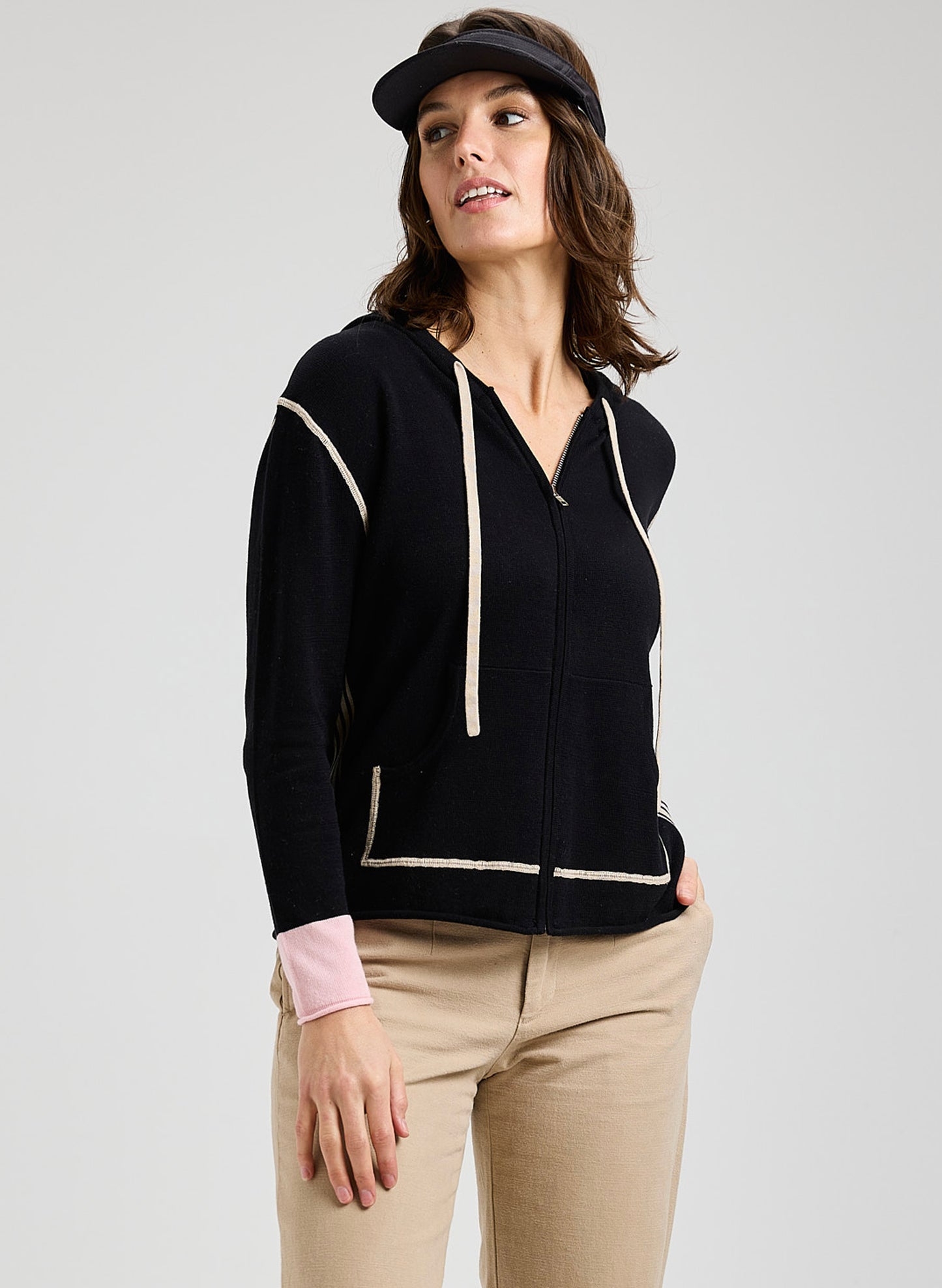 Zaket & Plover - Sports Hoodie - Black