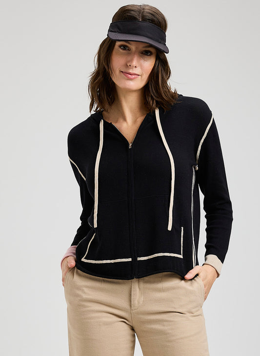 Zaket & Plover - Sports Hoodie - Black