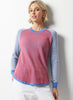 Zaket & Plover Zaket & Plover - Sporty Chic Sweater - Chambray available at The Good Life Boutique