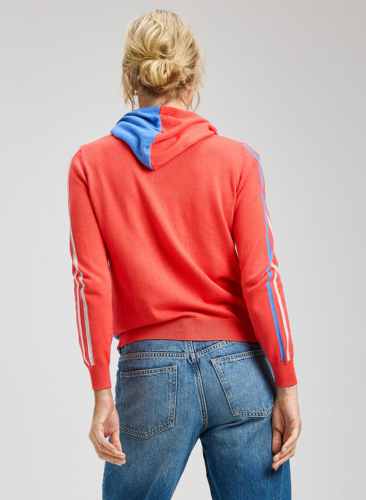 Zaket & Plover - Spot Hoodie - Raspberry