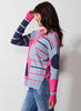 Zaket & Plover Zaket & Plover - Spot On Stripes Sweater - Pink available at The Good Life Boutique