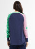 Zaket & Plover Zaket & Plover - Spots & Stripes Sweater - Denim available at The Good Life Boutique