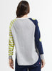 Zaket & Plover Zaket & Plover - Spots & Stripes Sweater - Marl available at The Good Life Boutique