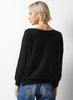 Zaket & Plover Zaket & Plover - Starry Night Sweater - Black available at The Good Life Boutique