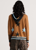 Zaket & Plover - Stars Zip-Up Hoodie - Charcoal