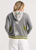 Zaket & Plover - Stars Zip-Up Hoodie - Marl