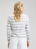 Zaket & Plover - Stripe Henley - White