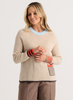Zaket & Plover - Studio Pop Sweater - Fawn