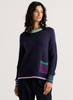 Zaket & Plover - Studio Pop Sweater - Navy