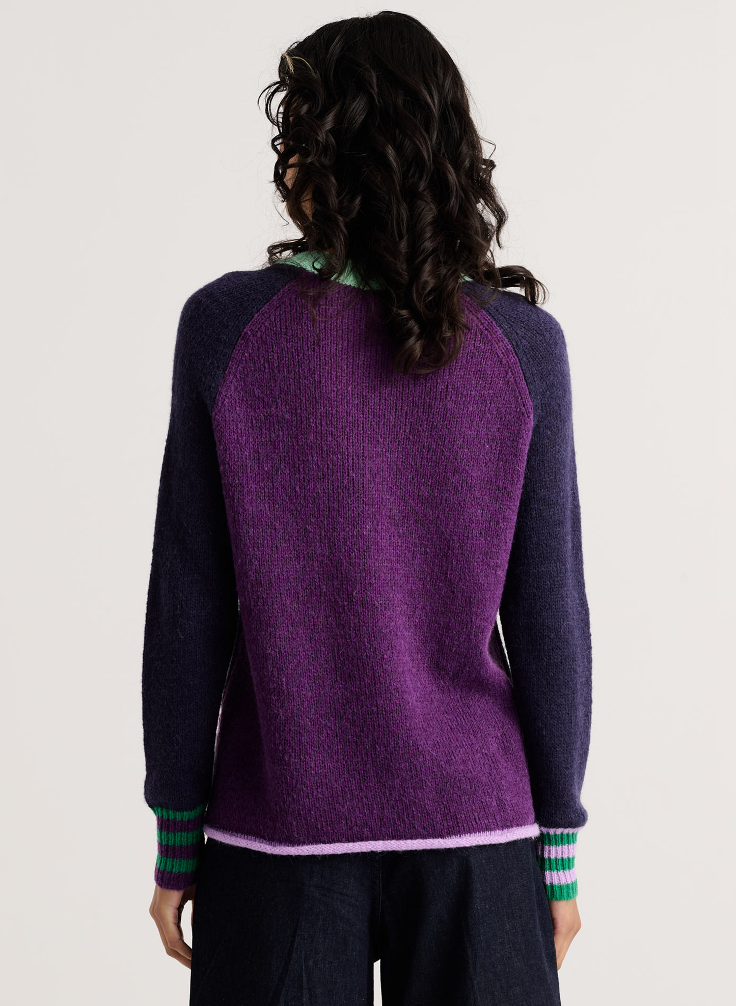 Zaket & Plover - Studio Pop Sweater - Navy