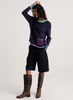 Zaket & Plover - Studio Pop Sweater - Navy