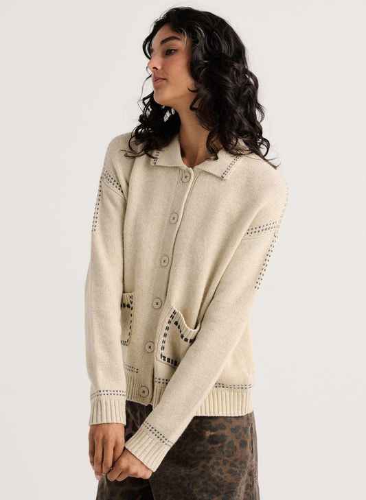 Zaket & Plover Zaket & Plover - Tailored Jacket - Wax Paper available at The Good Life Boutique