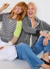 Zaket & Plover Zaket & Plover - Threaded Hoodie - Cloud available at The Good Life Boutique