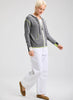 Zaket & Plover Zaket & Plover - Threaded Hoodie - Cloud available at The Good Life Boutique