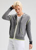 Zaket & Plover Zaket & Plover - Threaded Hoodie - Cloud available at The Good Life Boutique