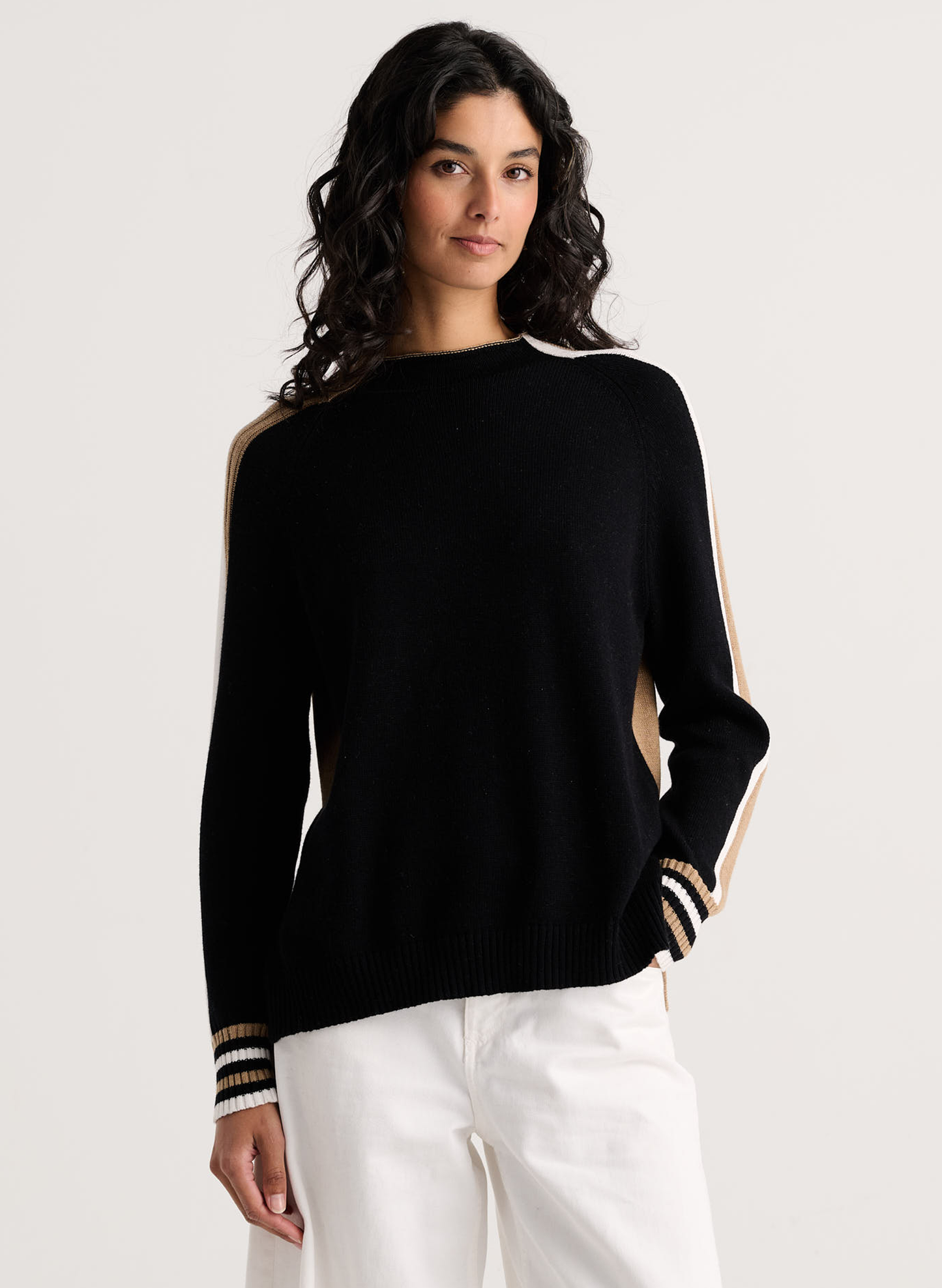 Zaket & Plover - Two-Way Funnel Neck - Black