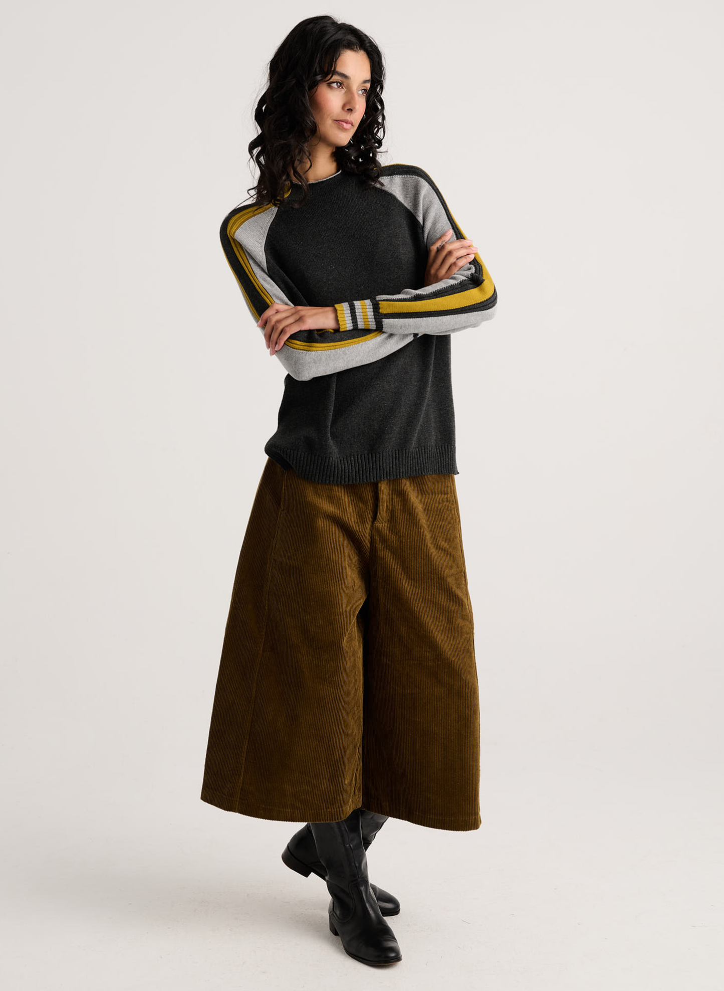 Zaket & Plover - Two-Way Funnel Neck - Cloud