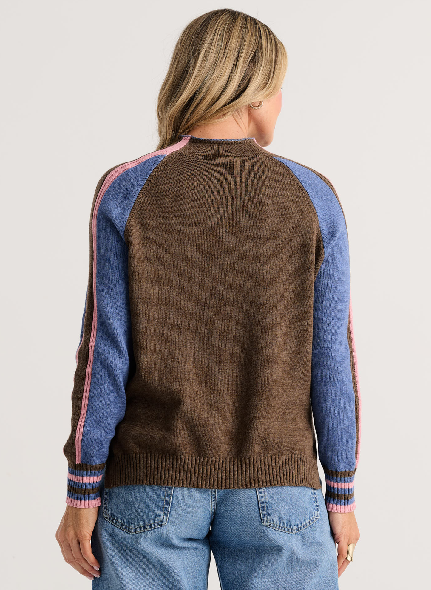 Zaket & Plover - Two-Way Funnel Neck - Jean