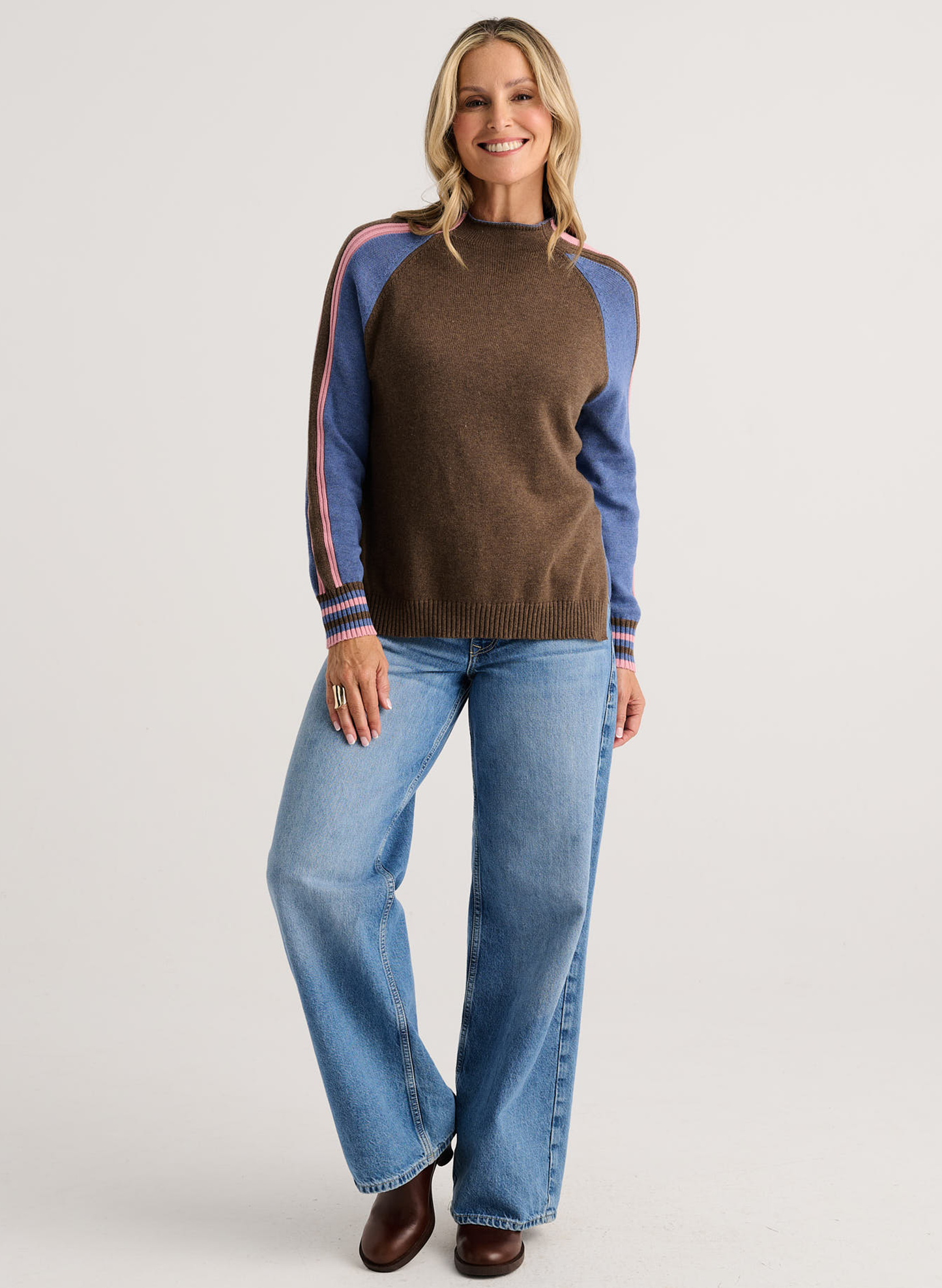Zaket & Plover - Two-Way Funnel Neck - Jean