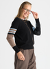 Zaket & Plover Zaket & Plover - Weekend Ease Sweater - Black available at The Good Life Boutique