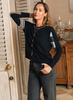 Zaket & Plover Zaket & Plover - Weekend Ease Sweater - Black available at The Good Life Boutique