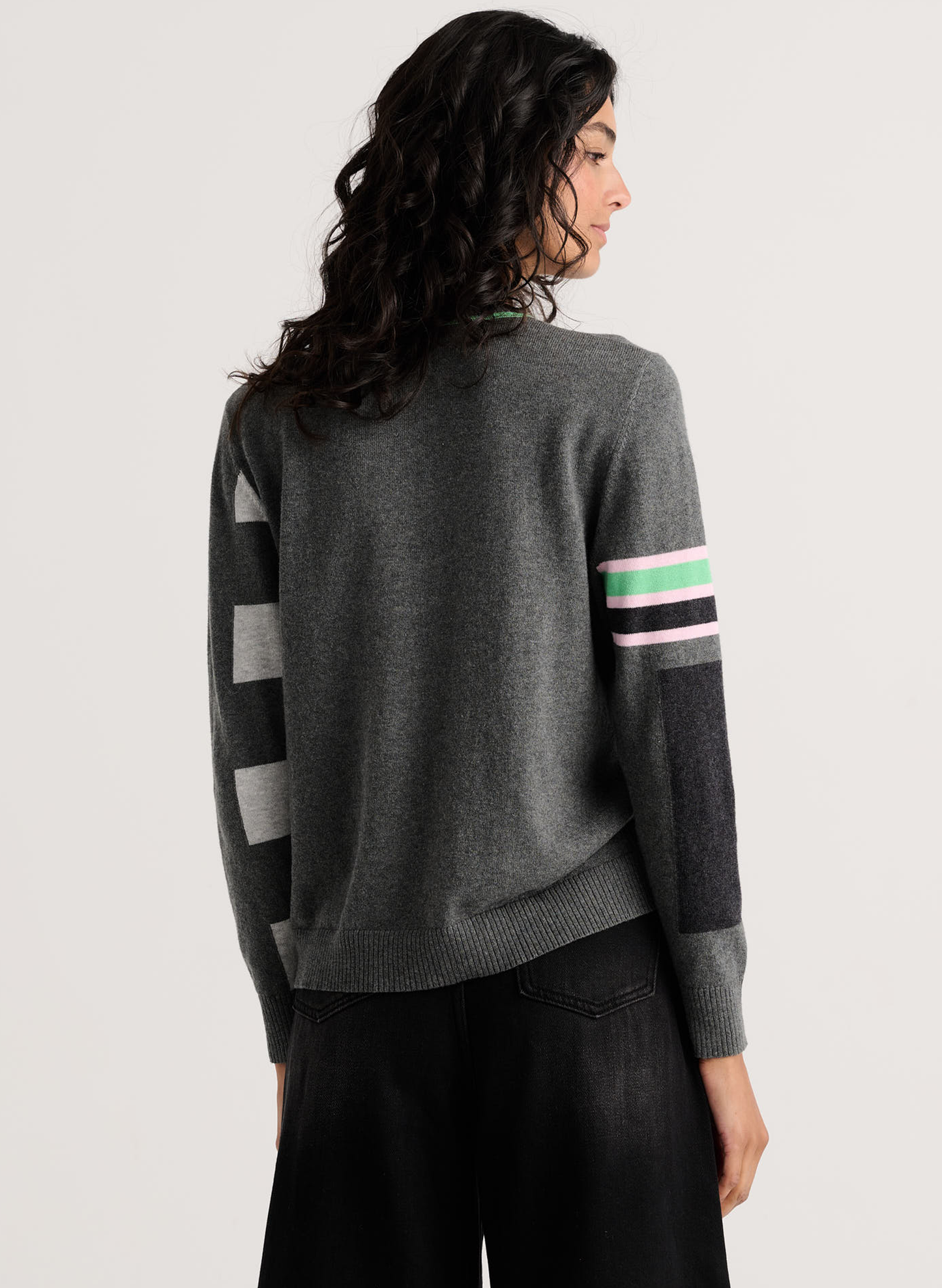 Zaket & Plover Zaket & Plover - Weekend Ease Sweater - Cloud available at The Good Life Boutique