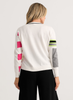 Zaket & Plover Zaket & Plover - Weekend Ease Sweater - White available at The Good Life Boutique