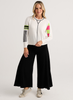 Zaket & Plover Zaket & Plover - Weekend Ease Sweater - White available at The Good Life Boutique