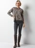 Zaket & Plover Zaket & Plover - Wild Side Sweater - Charcoal available at The Good Life Boutique