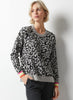 Zaket & Plover Zaket & Plover - Wild Side Sweater - Grey available at The Good Life Boutique