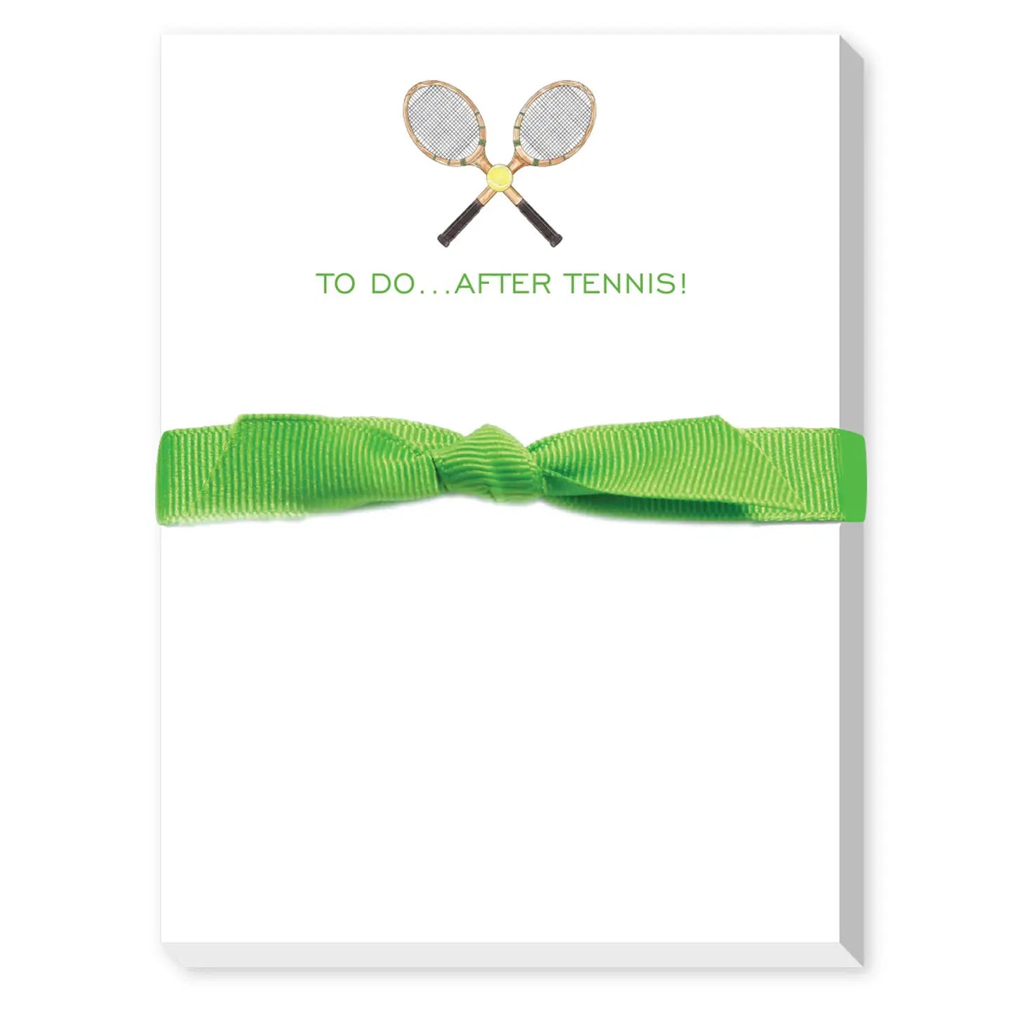 Donovan Designs To Do After Tennis Notepad available at The Good Life Boutique