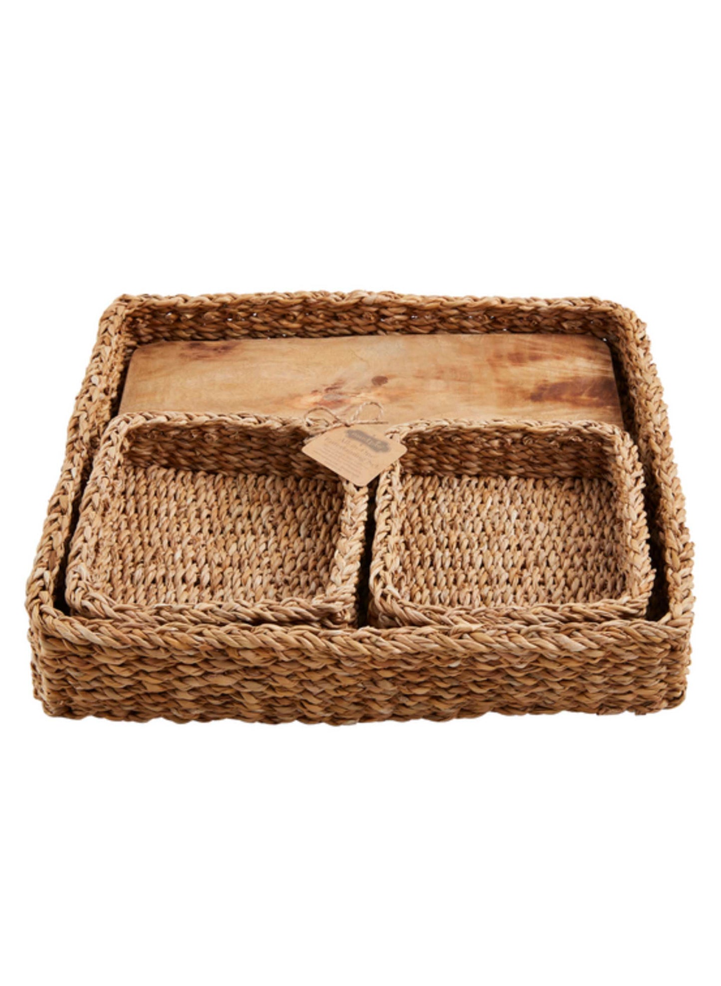 Mud Pie All In One Entertaining Basket available at The Good Life Boutique