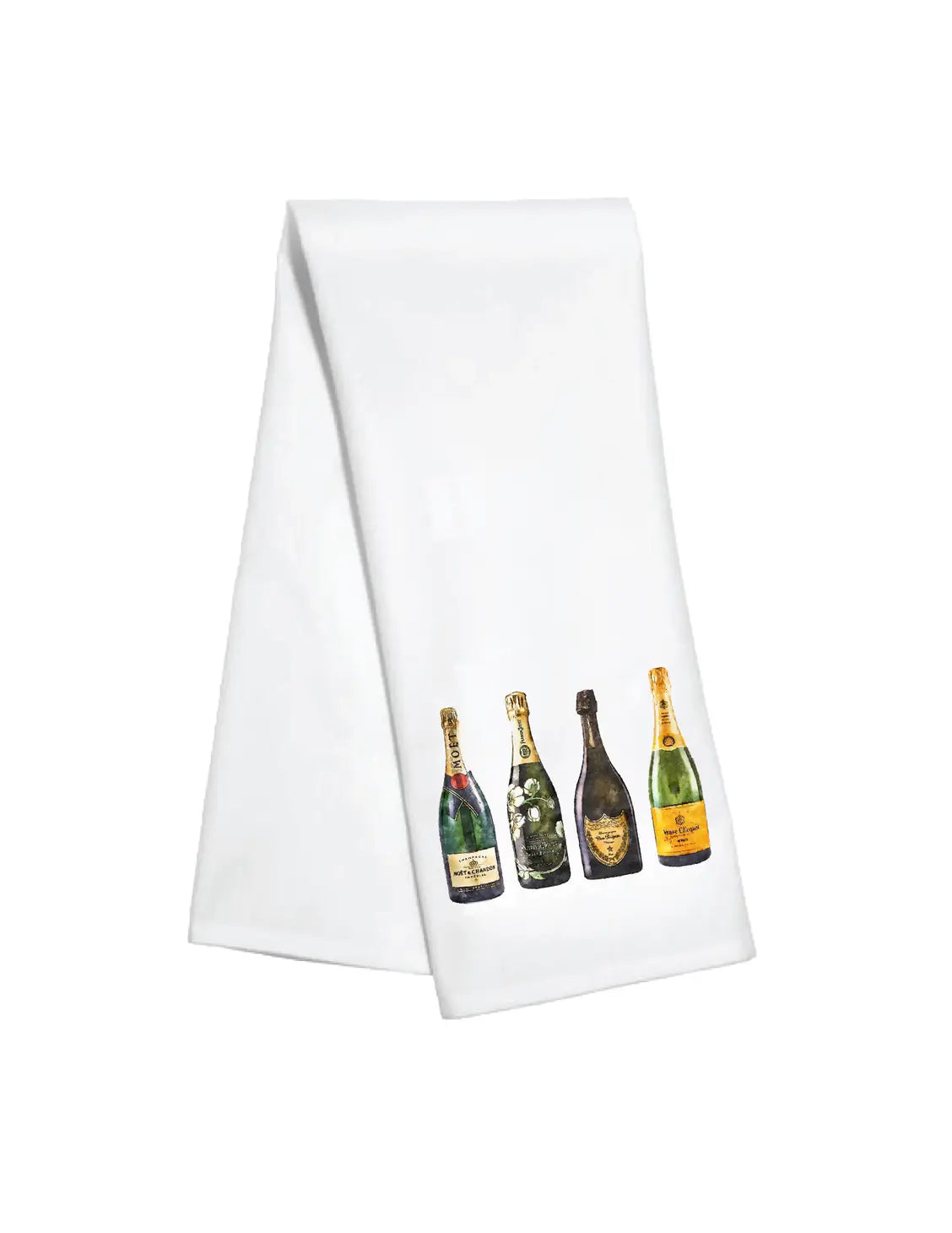 Wine Bottle Kitchen Towel