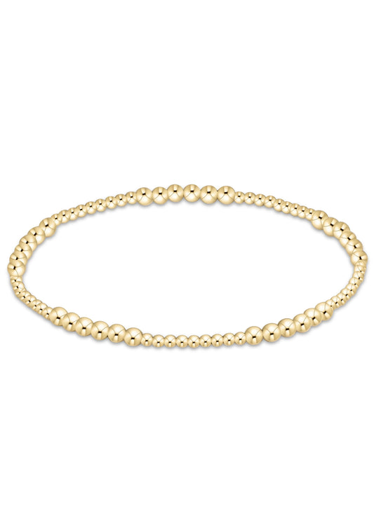 enewton design Enewton- Blissful Gold 3mm Bracelet available at The Good Life Boutique