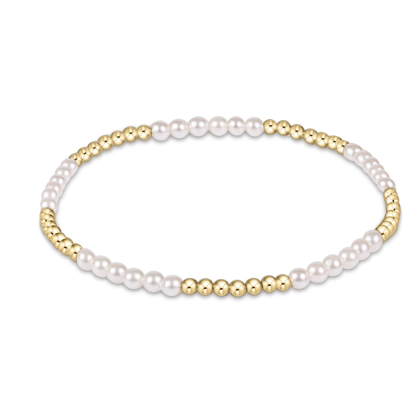 enewton design Enewton - Blissful Pearl 3mm Bracelet available at The Good Life Boutique