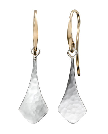 Ed Levin E.L. Designs (Formerly Ed Levin) - Breezy - Earring SS & 14K Medium available at The Good Life Boutique
