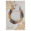Scout Curated Wears Matte Metallic Tri-Tone/Gold - Though she Be But Little, She Is Fierce available at The Good Life Boutique