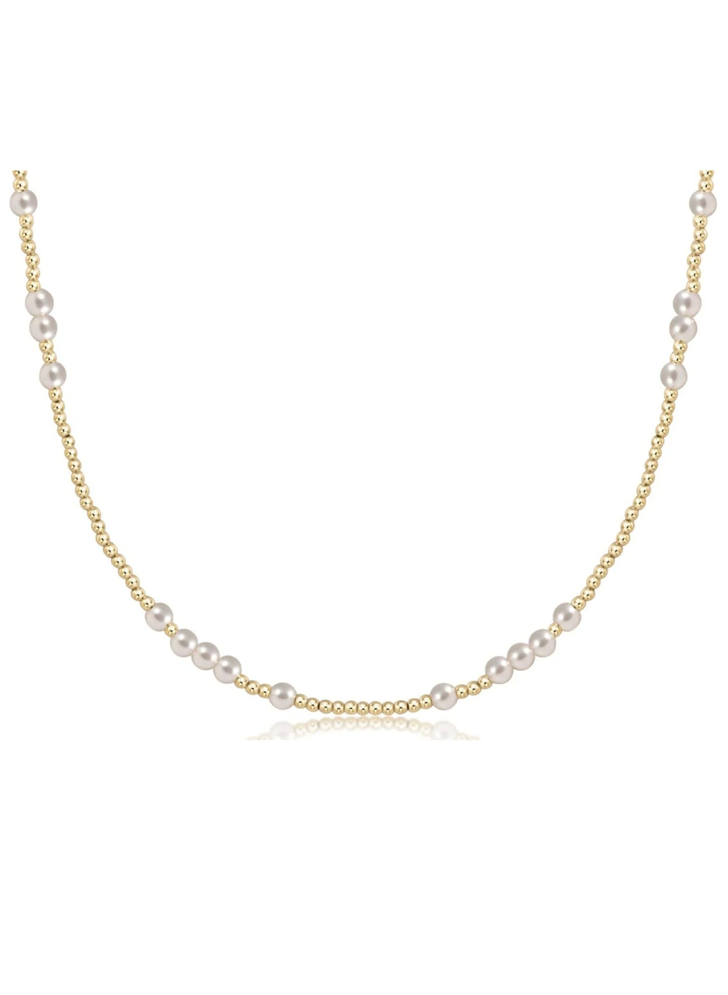 Enewton - 17" Choker Hope Unwritten 4mm Pearl