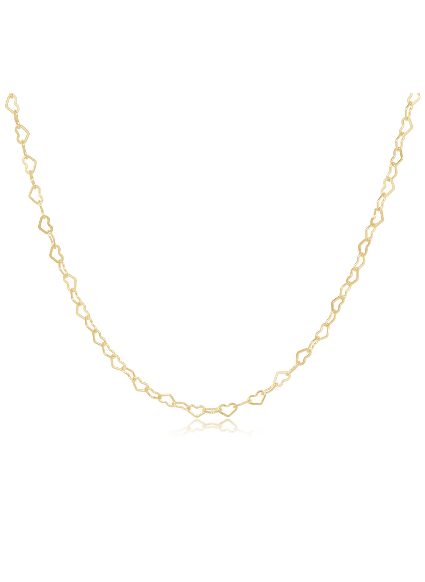 Enewton - 17" Choker Love Chain Gold