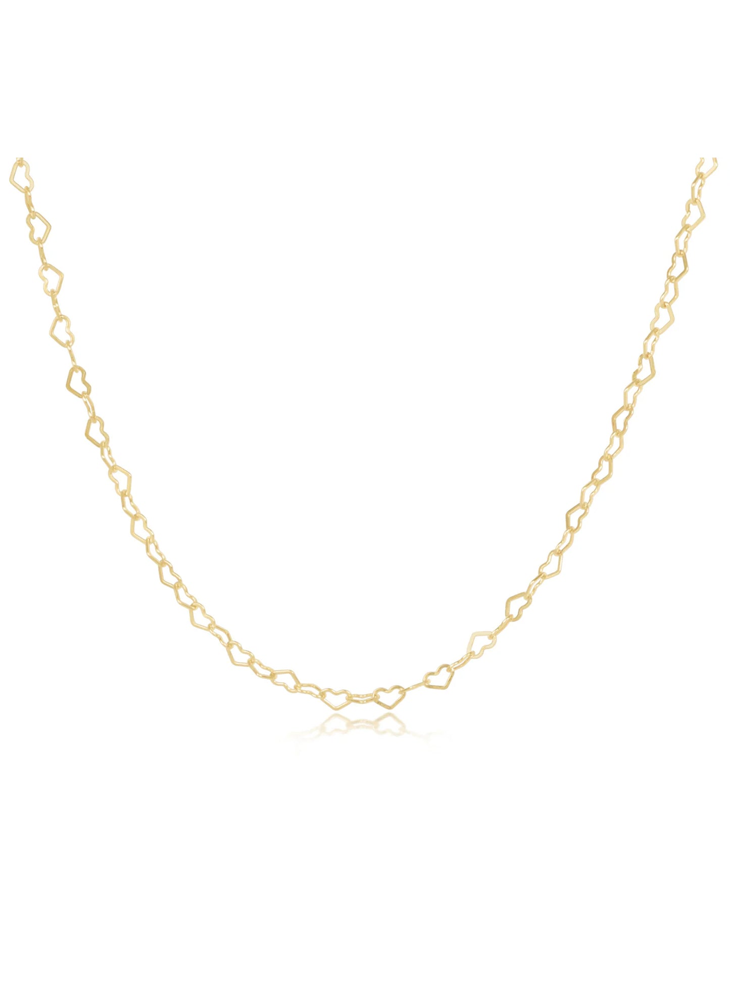 Enewton - 15" Choker Love Chain Gold