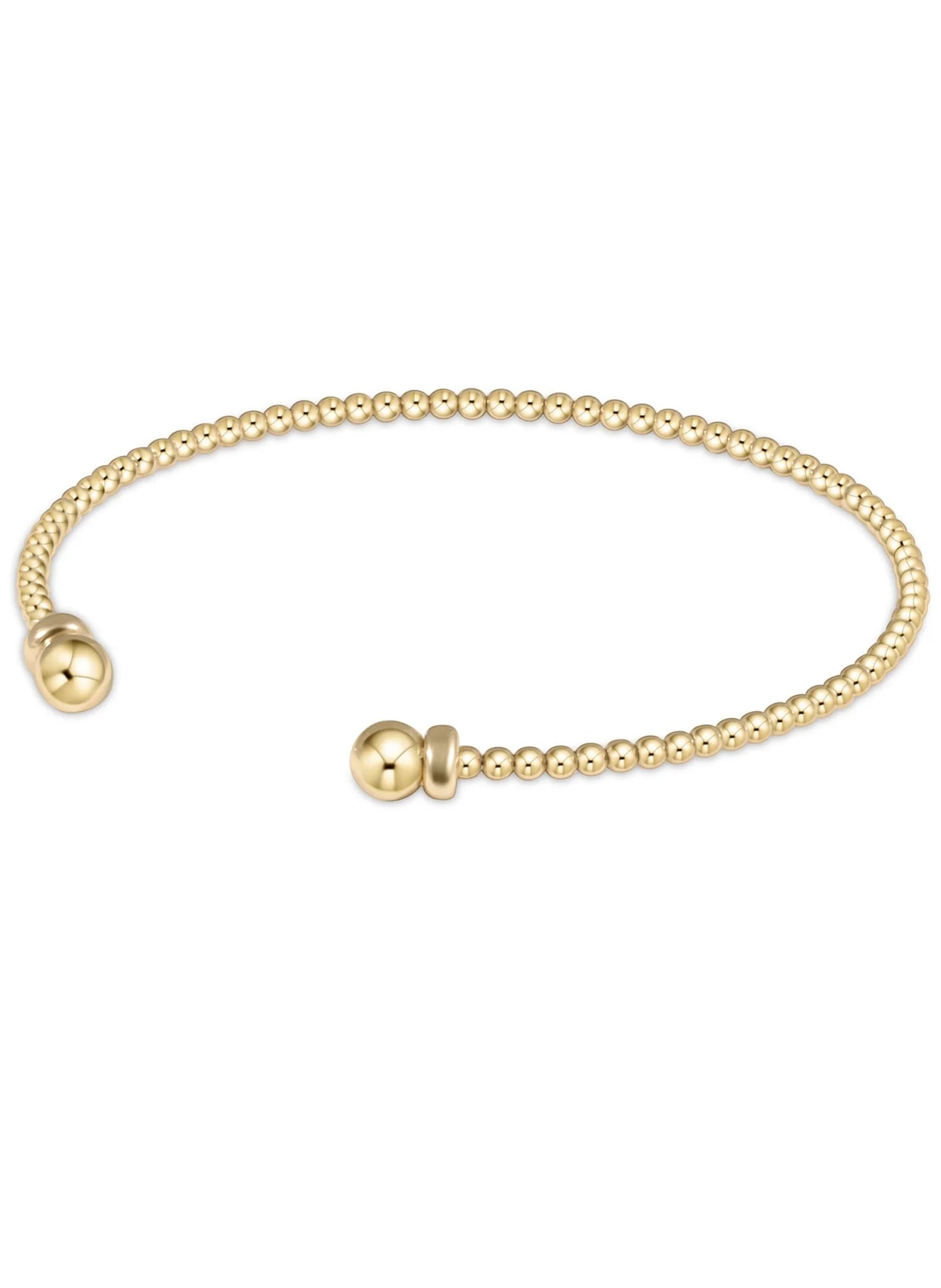 Enewton - Classic Gold 2mm Bead Cuff - Gold
