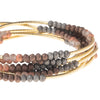 Scout Curated Wears Matte Metallic Tri-Tone/Gold - Though she Be But Little, She Is Fierce available at The Good Life Boutique