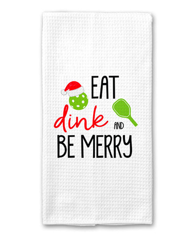 Canary Road Christmas Pickleball Towel available at The Good Life Boutique