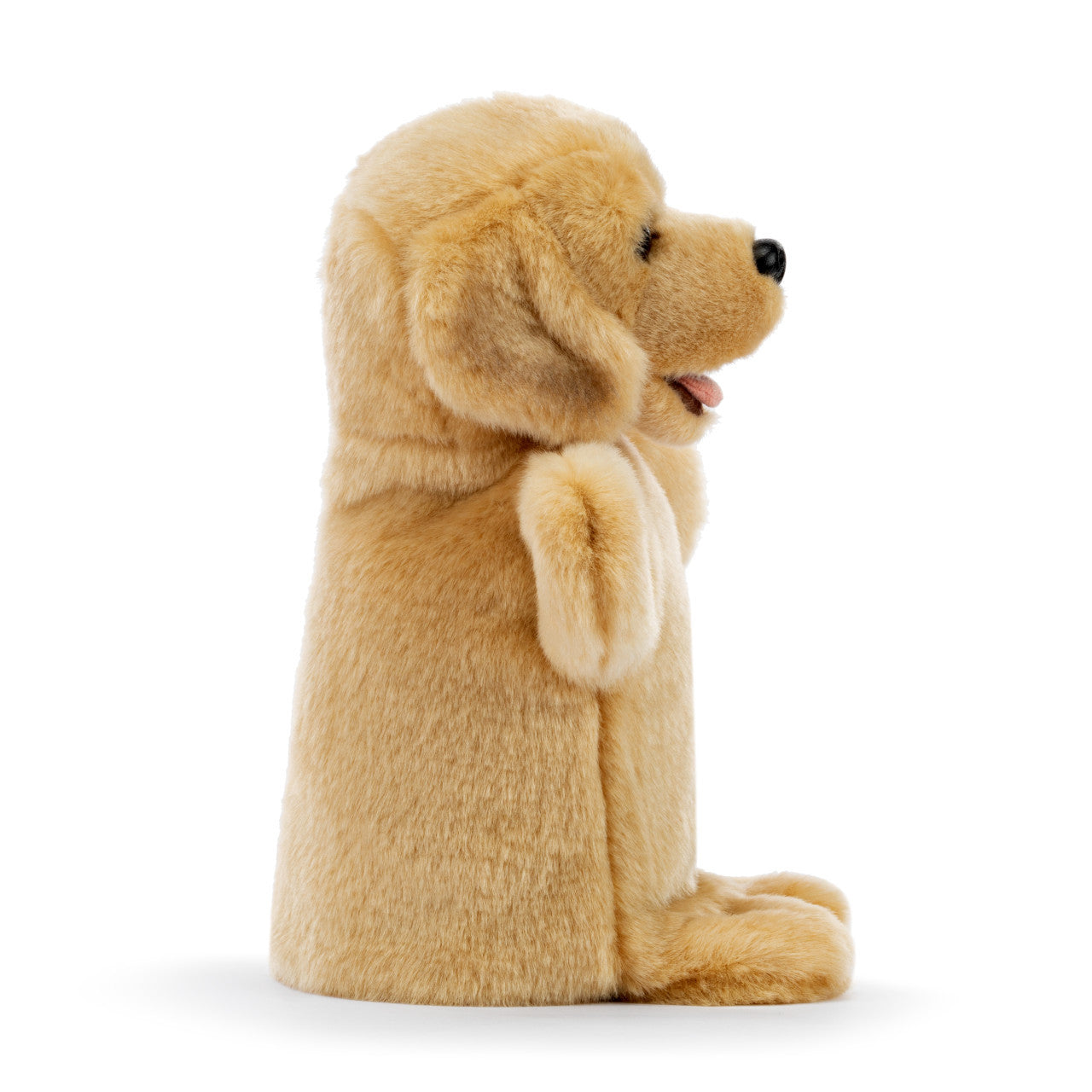 Demdaco Yellow Lab Puppet available at The Good Life Boutique