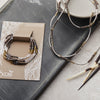 Scout Curated Wears Matte Metallic Tri-Tone/Gold - Though she Be But Little, She Is Fierce available at The Good Life Boutique