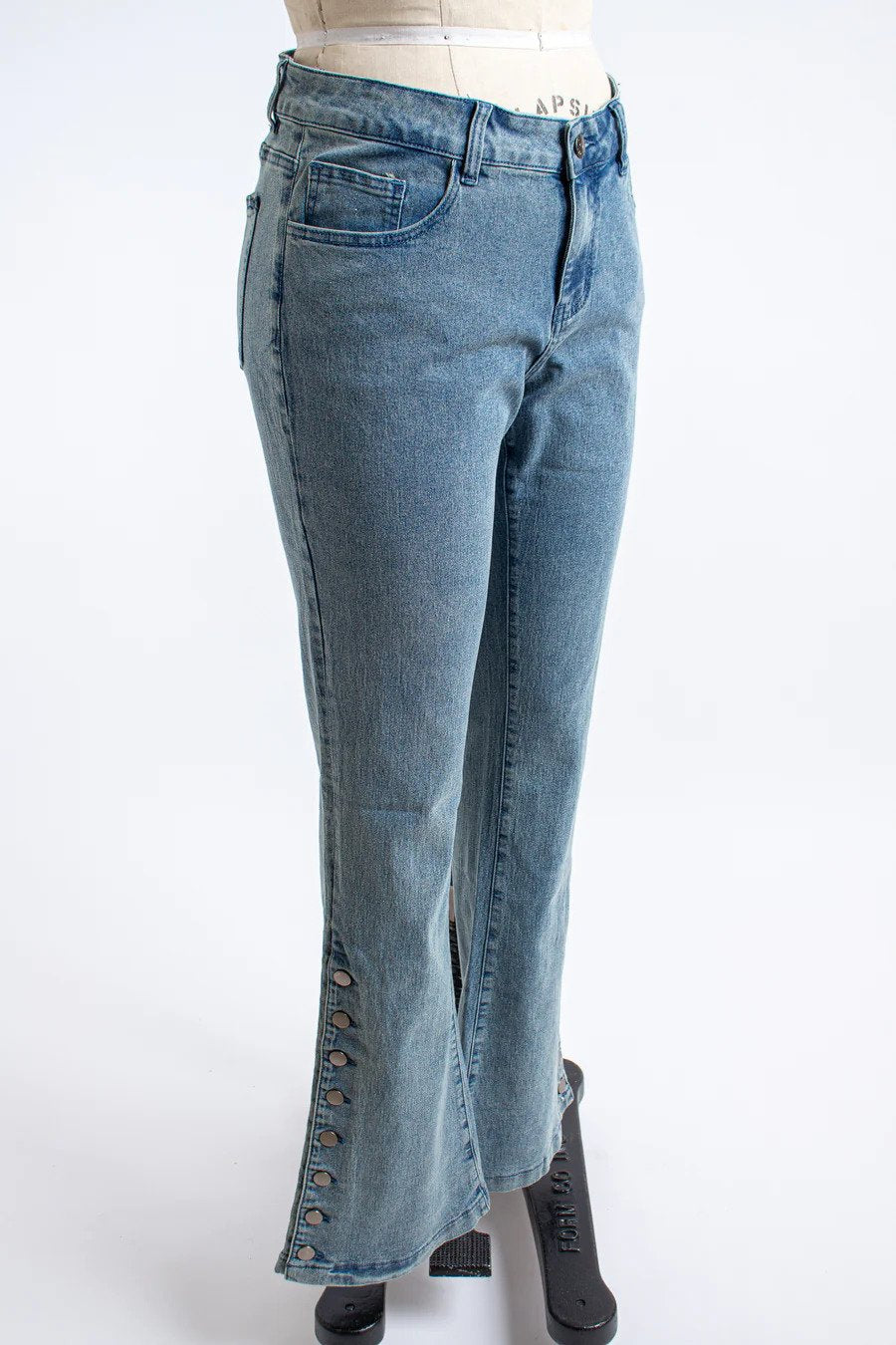 A.Z.I. Jeans A.Z.I. - Patti Denim Jeans - Denim available at The Good Life Boutique