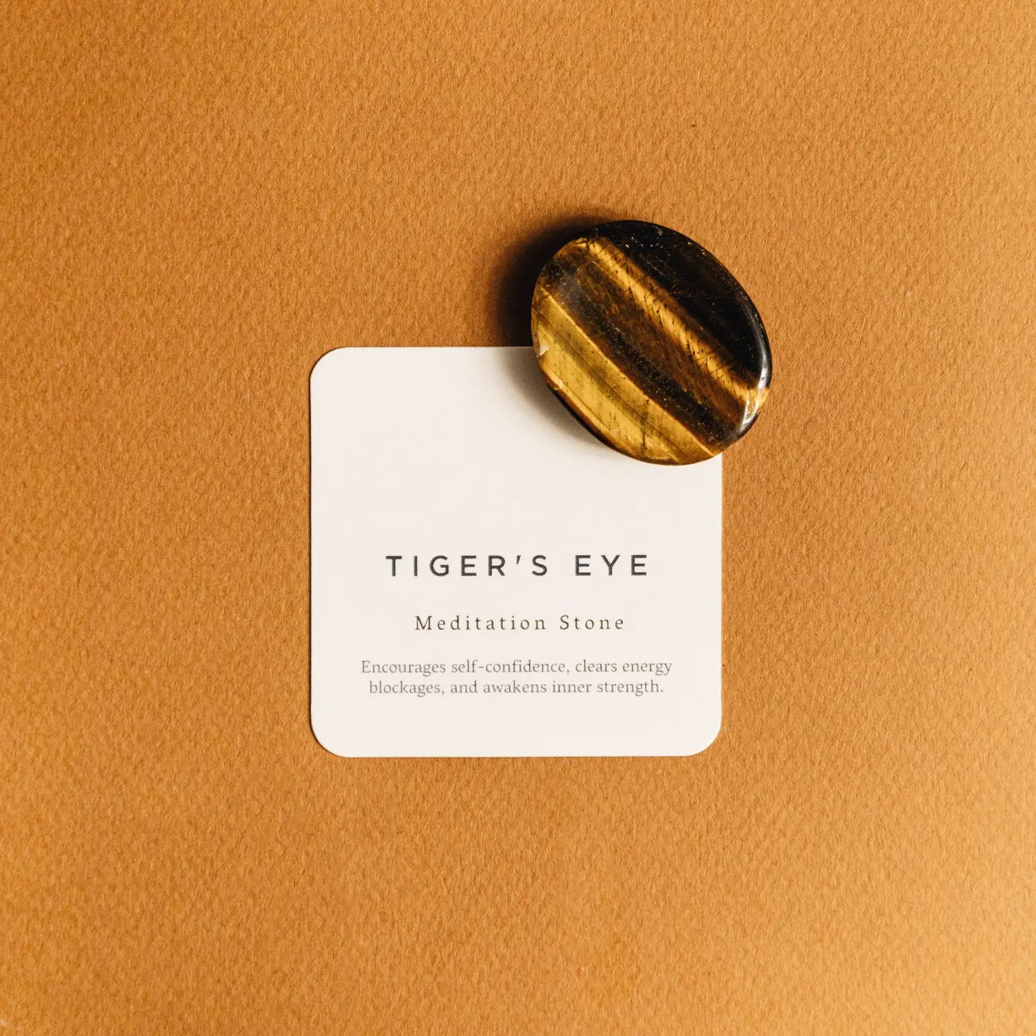 Slow North Tiger's Eye - Meditation Stone available at The Good Life Boutique